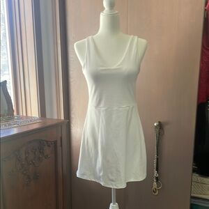 GAP White Sleeveless Dress